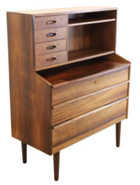 Palissander secretaire 'Skejten'