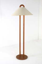 Deense +LYS teak houten vloerlamp