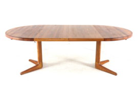 Deense ronde 2x verlengbare eettafel 'Arden'