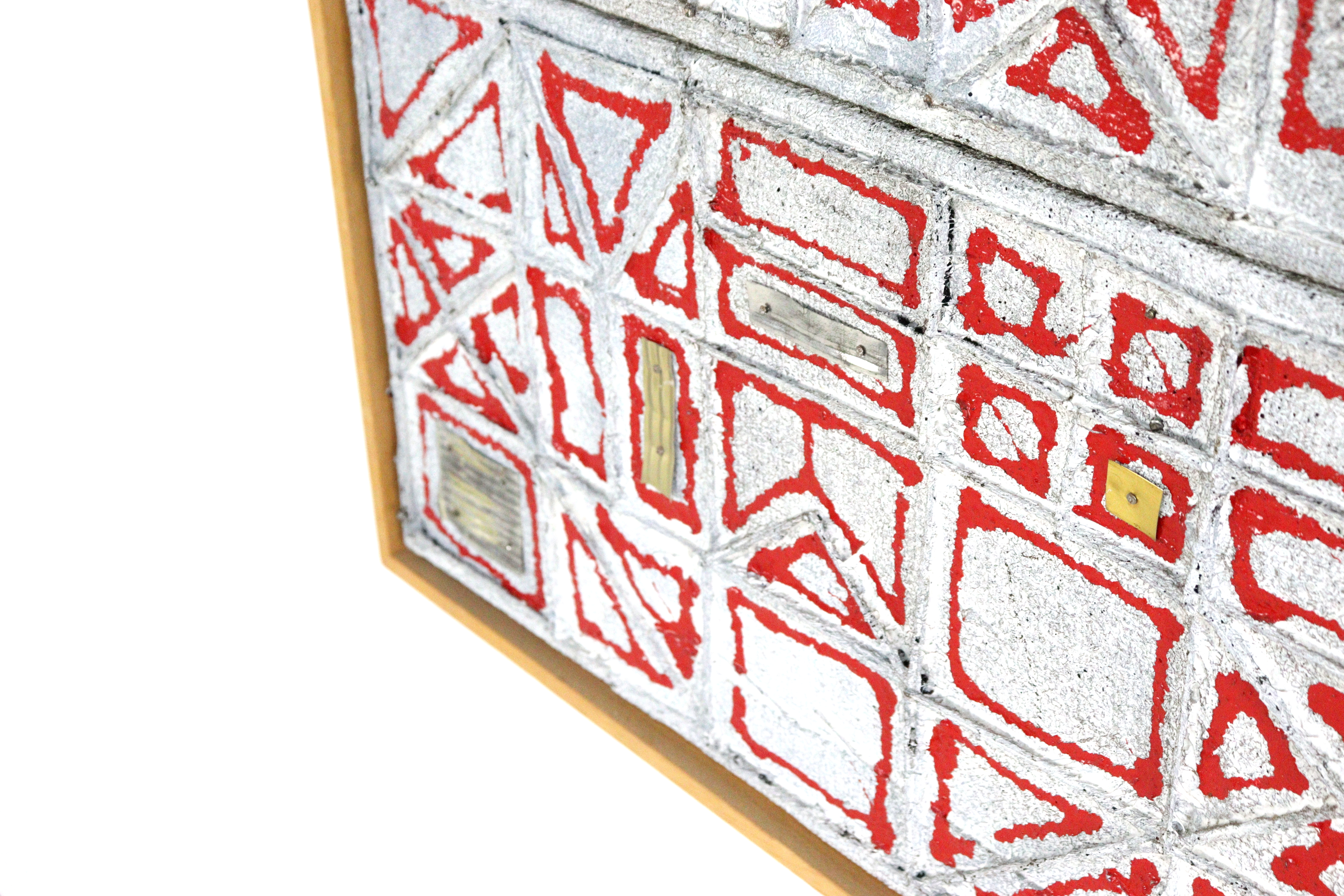 Mixed media kunstwerk  'Pira'