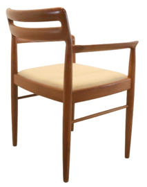 Set van 6 H.W. Klein voor Bramin eetkamerstoelen