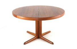 Deense ronde 2x verlengbare eettafel 'Sovso'