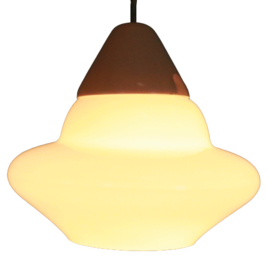 Melkglazen hanglamp "Mway"