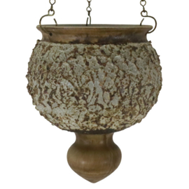 Vintage hangbloempot