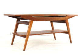 Salontafel met omkeerbaar blad