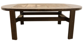 Wengé Ox-Art salontafel 'Hvid Sande'