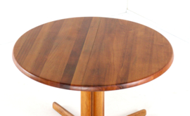 Deense ronde 2x verlengbare eettafel 'Hurup'