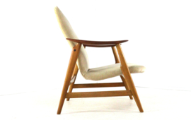 Frode Braathen en Hans Brattrud voor Dokka möbler fauteuil model 500 - lowback