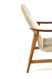Frode Braathen en Hans Brattrud voor Dokka möbler fauteuil model 500 - lowback