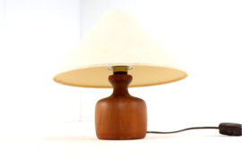 Deense teak tafellamp