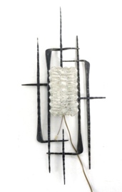 Brutalist wandlamp
