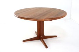Glostrup ronde 2x verlengbare eettafel 'Kappendrup'