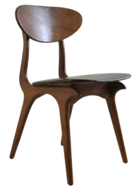 Set van 4 AWA eetkamerstoelen Louis van Teeffelen 'Ottersum'