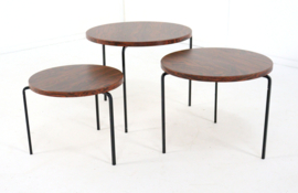 Ronde nesting tables 'Eindhoven'