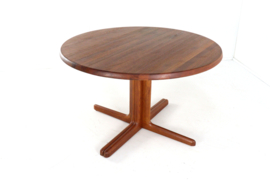 Ronde Deense 2x verlengbare eettafel 'Stuer'