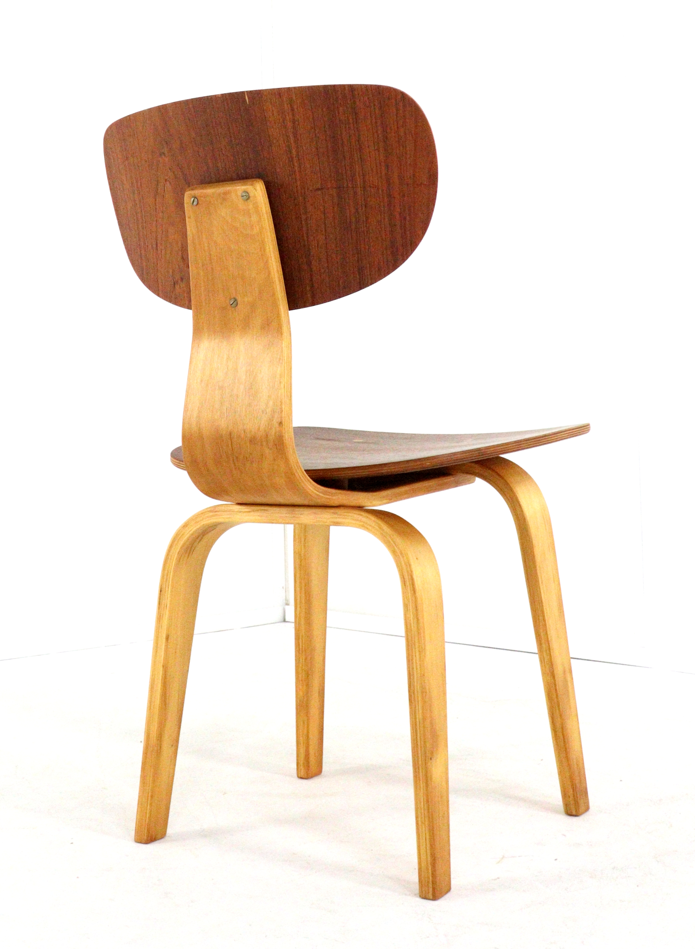 Cees Braakman voor Pastoe eetkamerset TB35 eettafel + 6 SB02 stoelen