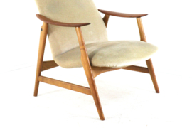 Frode Braathen en Hans Brattrud voor Dokka möbler fauteuil model 500 - Highback