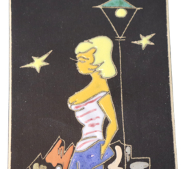 Ruscha wandtegel 'Paris'