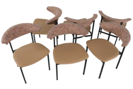 Set van 6 Rudolf Wolf Alpha stoelen