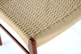 Set van 4 Arne Wahl Iversen voor Glyngore stoelen  'Naerem'