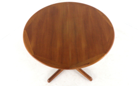 Silkeborg ronde 1x verlengbare eettafel