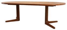 Ronde 2x verlengbare eettafel AM mobler 'Gislinge'