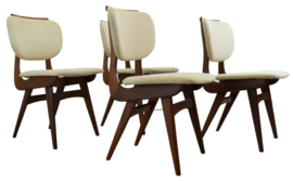 Set van 4 Bako eetkamerstoelen 'Zwaag'