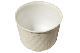 Witte bloempot 'Fiori 12'