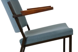 Fauteuil W.H. Gispen voor Emmeinstaal "Uitdam" | 2 fauteuils beschikbaar
