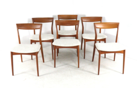 Set van 6 R. Borregaard voor Viborg eetkamerstoelen