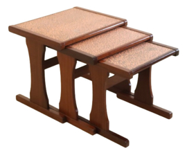 Copper nesting tables 'Birstall'