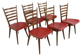 Set van 6 eetkamerstoelen 'Bitswijk'