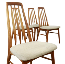 Set van 4 eetkamerstoelen Eva - Niels Koefoed 'Drostup'