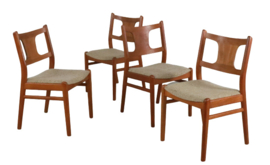 Set 4 eetkamerstoelen 'Ronneburg'