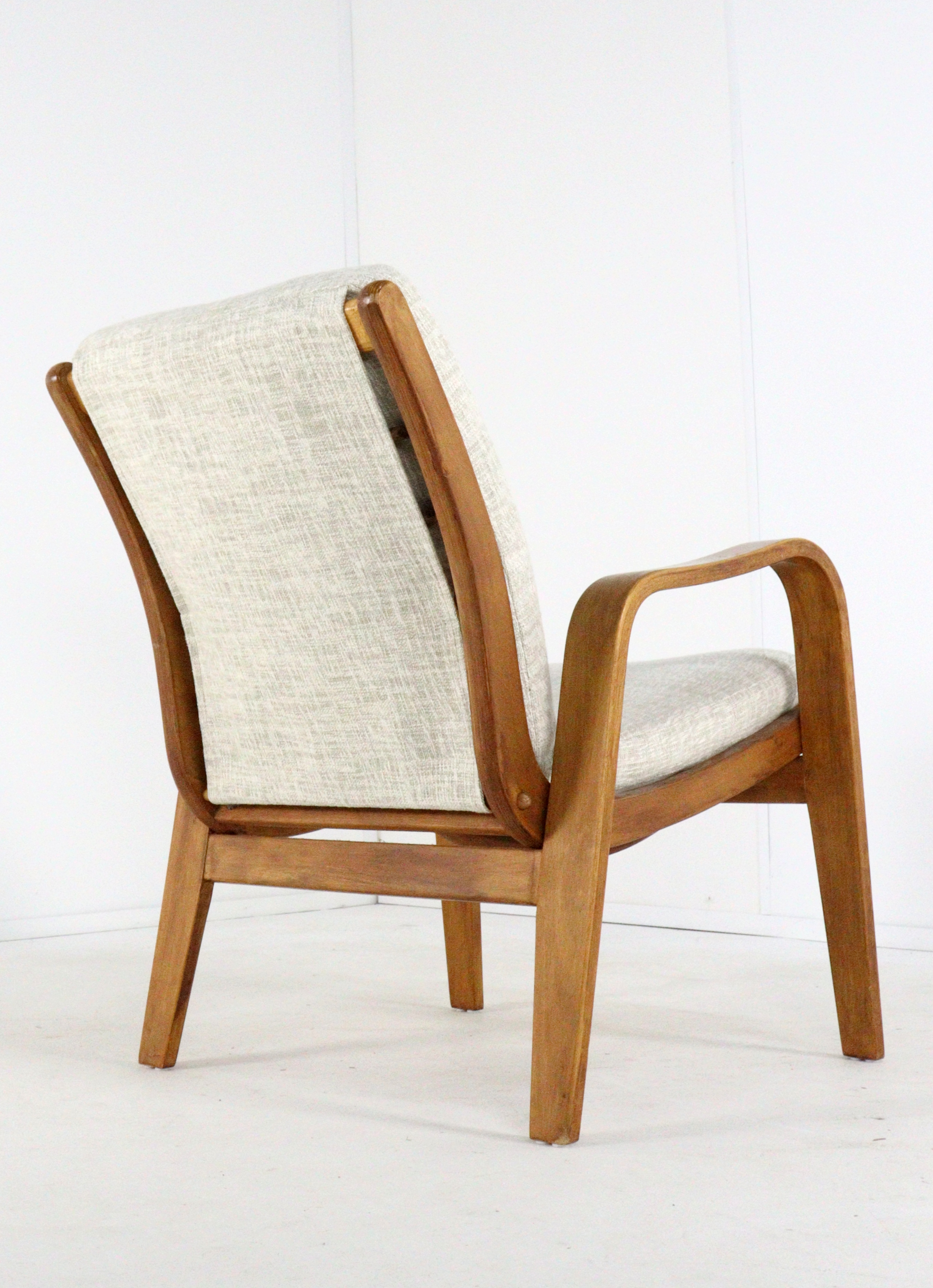 Pastoe FB06 plywood fauteuil damesmodel