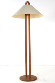 Deense +LYS teak houten vloerlamp