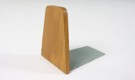 Houten boekensteun