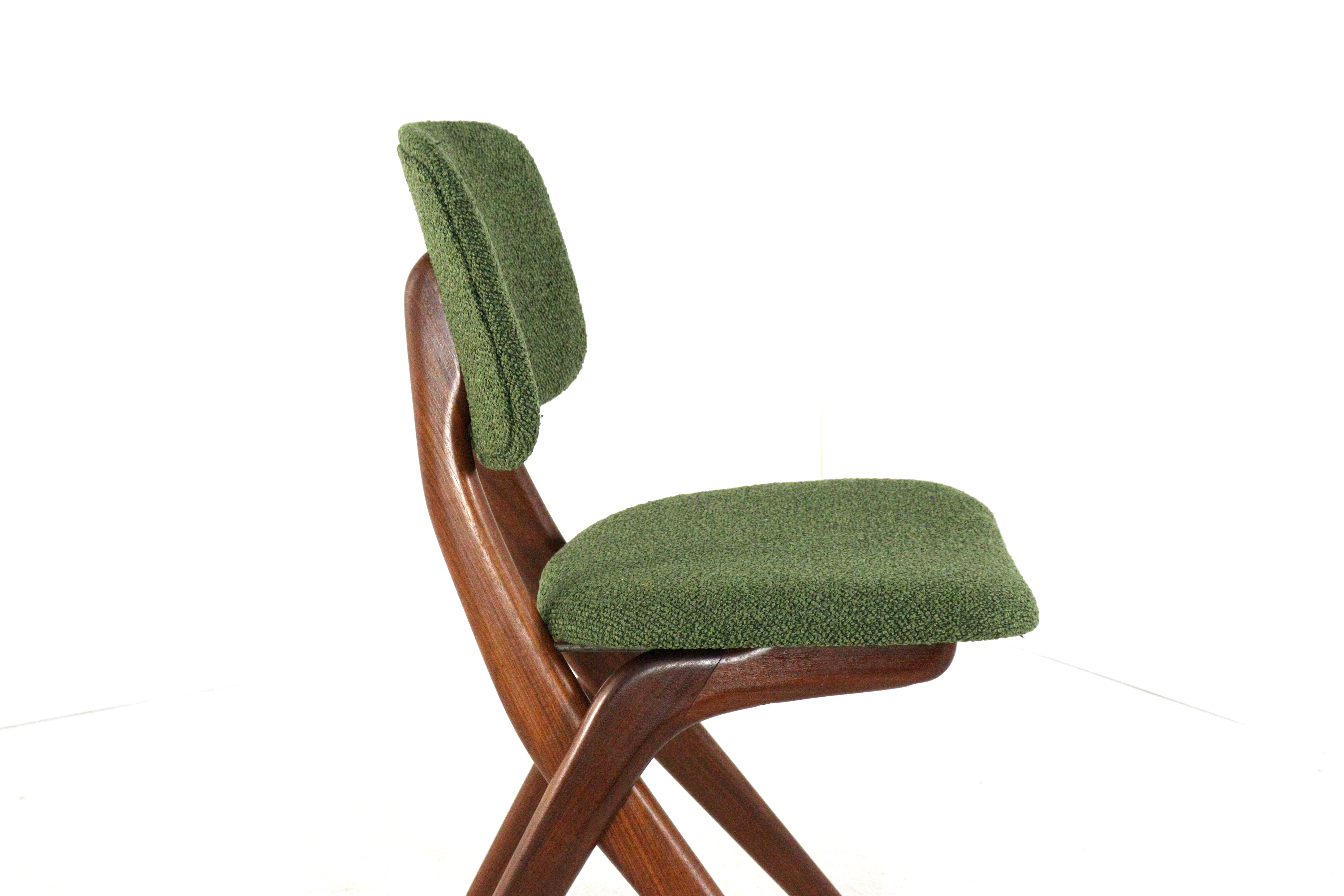 Set van 6 scissor stoelen - V.d. Veer Joure / A.w.a.