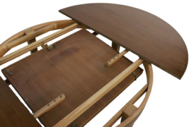 Ronde uitschuifbare eetkamertafel 'Saarburg'
