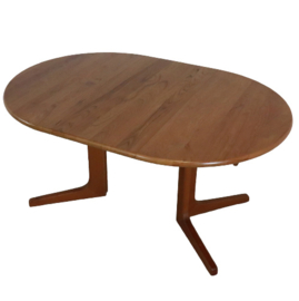 Deense Design ronde eetkamertafel 'Sminge'