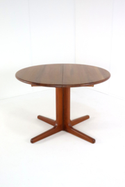 Ronde eetkamertafel 1x verlengbaar 'Horsens'