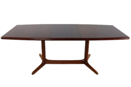 Deens design rosewood tafel Skovby 2x verlengbaar 'Skjern'