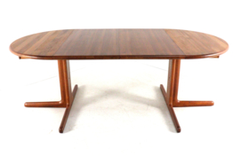 Deense ronde 2x verlengbare eettafel 'Gistrup'