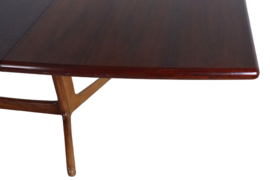 Deens design rosewood tafel Skovby 2x verlengbaar 'Skjern'