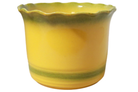 Gele bloempot 'Arthur'