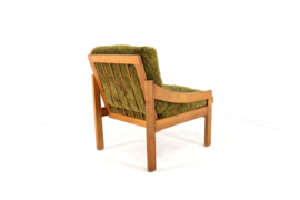 Pine fauteuil 'Gassel' Green