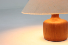 Deense teak tafellamp