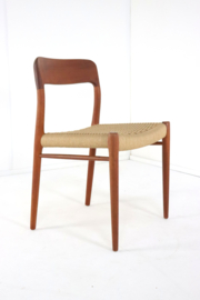 Set van 4 Niels O Möller model 75 stoelen