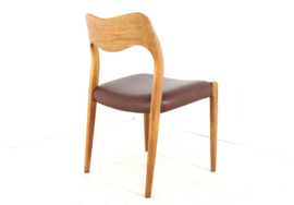 Set van 6 Niels O Möller stoelen model 71