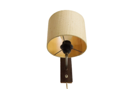 Wandlamp houten wandhouder